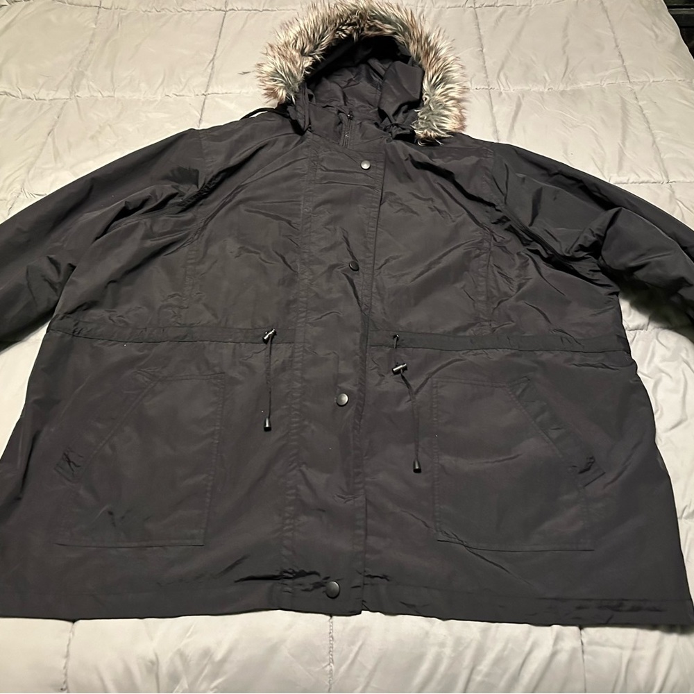 Woman Within size 4XL 34/36 winter coat